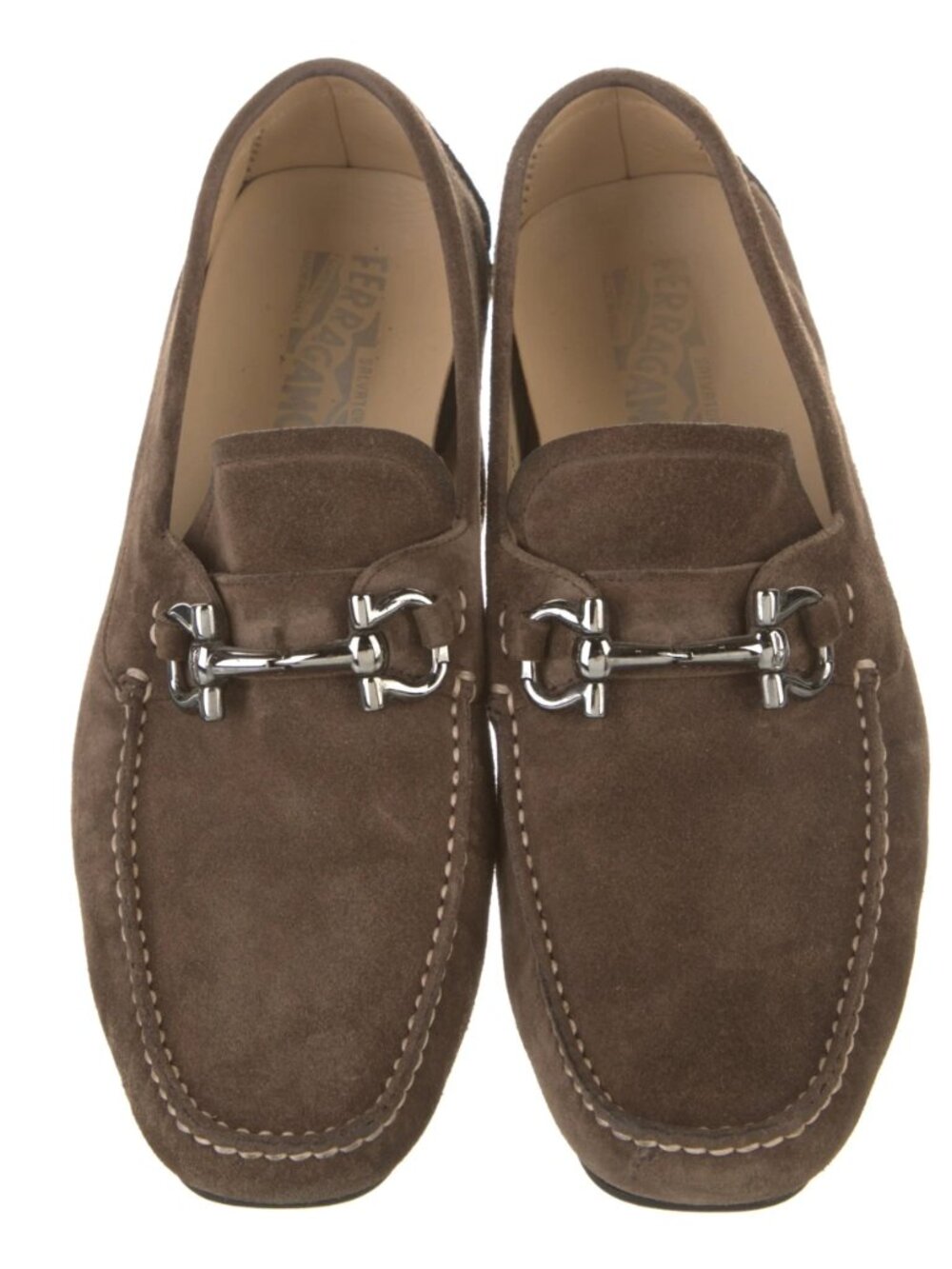 Salvatore Ferragamo Suede Loafers